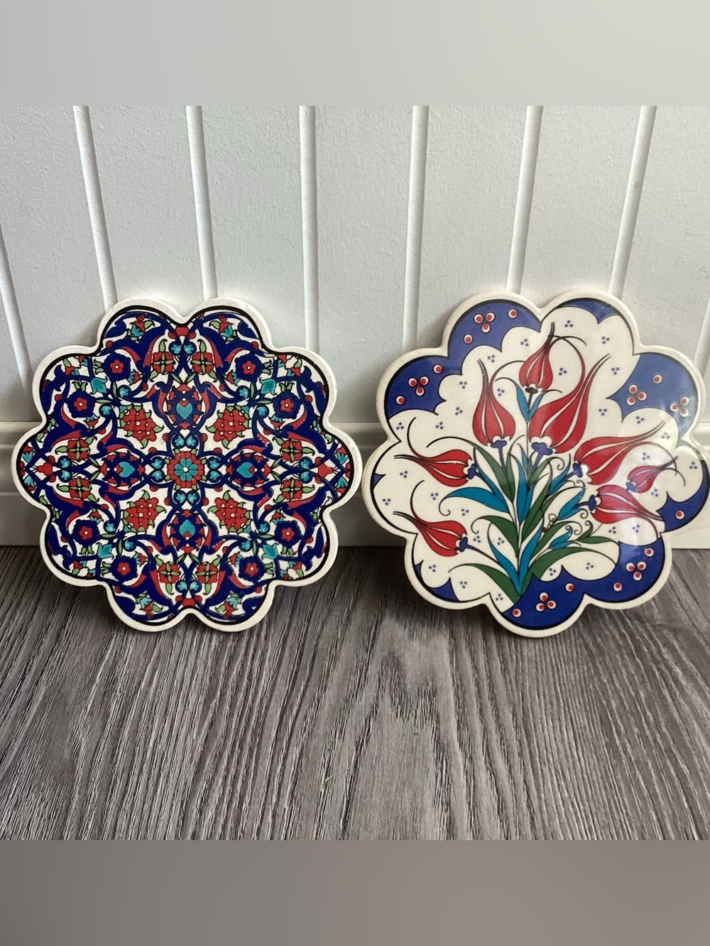 Turkish Iznik Trivets